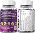 Melatonin 100mg for Antioxidant & Cognitive Health, Ultra High Dose Melatonin with CoQ10, Turmeric, Trans-Resveratrol, Vitamin B12 C E for Brain Anti-Aging, Cellular Repair and Energy, 75 Softgels
