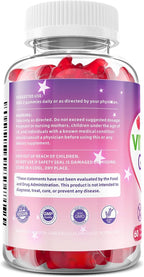 2 Pack Vitamin B1 Gummies 500mg for Adults & Kids – High Potency Thiamine B1 Supplement for Energy & Nervous System Support, Sugar-Free, Raspberry Flavor, 120 Count