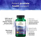 Swanson Graminex Flower Pollen Extract - Men's Health Supplement to Support Prostate, Kidney, Bladder & Urinary Tract Health* - Non-GMO - 60 Capsules