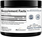 BioSchwartz NMN Supplement - 500mg Nicotinamide Mononucleotide - 30 Servings, 60 Capsules - Made in The USA with Premium Globally Sourced Ingredients, Third-Party Tested, Gluten-Free NMN Supplement