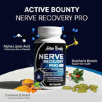 Nerve Recovery Pro – Nerve Support Supplement with Alpha Lipoic Acid, Turmeric & Acetyl-L-Carnitine – Supports Healthy Nerve Function, Circulation & Blood Flow – 30 Capsules - 2 Pack