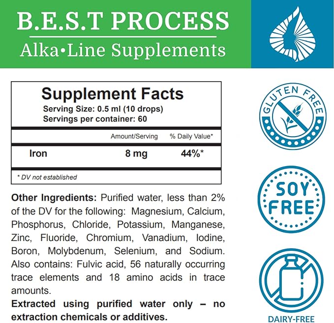 Morter Trace Minerals in Colloidal Suspension (6 Pack) Morter HealthSystem Best Process Alkaline — Nutrient Dense Trace Elements, Fulvic Minerals & Amino Acids