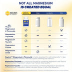 MagTech Magnesium Complex for Women & Men - 3 Forms of Magnesium: Glycinate, Magtein L-Threonate & Taurate - 200mg Chelated Complex - Support for Relaxation & Brain Health - 90 Glycinate Capsules