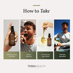 Terra Health Essentials Liposomal Curcumin Drops - Joint Support Supplement with Turmeric and Black Pepper - 5X Higher Absorption and Great Tasting - 30 Servings - Vegan and All Natural