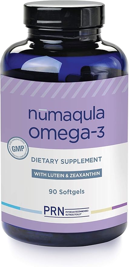 nūmaqula Omega 3 Supplement - 90 Softgels, 30-Day Supply - Re-Esterfied Omega 3 Triglyceride Form with 1400mg DHA, 400mg EPA, Lutein & Zeaxanthin for Macular & Retinal Support