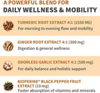 Extra Strength Turmeric Capsules - High-Absorption 2360 mg Curcumin Supplements, Non-GMO Blend for Digestive Comfort & Daily Support - Organic Turmeric Supplement with Black Pepper (120ct, Pack of 1)