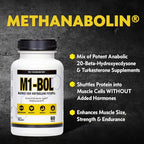 Extreme Anabolic Testosterone Booster Avry Labs Proprietary Stack w/Turkesterone to Support Muscle Growth, Strength, Recovery & Naturally Support Optimal Testosterone Levels – Vegan, 60 Capsules