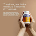 AKKA Premium Liver Cleanse Detox & Repair Superbiotic - Supports Liver Health & Function, Boosts Energy, Digestion & Metabolism with Bioavailable Pasteurized Akkermansia, Non-GMO, Gluten-Free, 60 Caps