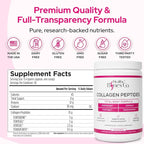 FORTIBONE® Premium Bone Health Collagen Peptides w/FORTIGEL®, VERISOL® & TENDOFORTE®, Clinically-Supported for Bones, Joints Skin Hair Nails, Hydrolyzed Collagen, Anti-Aging Formula (30 Servings)