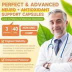 (2 Packs) R Alpha Lipoic Acid 1000mg with Benfotiamine - Sodium ALA Supplement for Neuropathy Support Nerve Health & Antioxidant, Cell Energy, Metabolism and Anti-Aging, Non-GMO, Gluten Free, Vegan