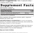 Dr. Whitaker Clinical Grade Berberine | 1,500mg Per Daily Serving | 180 Count