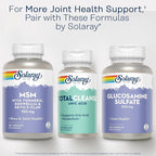 Solaray Total Cleanse Uric Acid - Joint Health Supplement - Powerful Joint Support and Uric Acid Cleanse with Tart Cherry Extract, Celery Seed, Turmeric Extract - 60-Day Guarantee, 30 Serv, 60 VegCaps