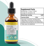 Prostavec Advanced Prostate Support Supplement - Liquid Formula for Faster Absorption with Pygeum, Saw Palmetto, Stinging Nettle + Turmeric & Damiana - Vegan, Non-GMO - 2 fl oz