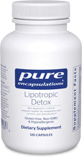 Pure Encapsulations Lipotropic Detox | Hypoallergenic Supplement Supports Liver Function and Detoxification | 120 Capsules