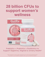 Daily Probiotics for Women & Men with Bifidobacterium Longum & Prebiotics + Probiotic for Women with Cranberry, D-Mannose & Prebiotics + Mealtime Digestive Enzymes Lactase, Lipase & Bromelain