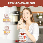 Cholesterol Supplements with Plant Sterols, Niacin, Red Yeast Rice, Citrus Bergamot, Garlic, Cholesterol Supplement Support Normal Cholesterol Levels, 180 Softgels