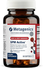 Metagenics SPM Active - Specialized Pro-Resolving Mediators from Marine Oils - Supports Normal Inflammatory Response, Tissue Health, Joint Comfort, Immune Health - Non-GMO & Gluten-Free - 60 Softgels