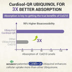 Liposomal Ubiquinol CoQ10 800 MG Softgel, High Absorption CoQ10 Ubiquinol Supplement, Active Coenzyme Q10 800mg, Powerful Antioxidant for Heart & Brain Function, Energy Production, 120 Vegan Softgels