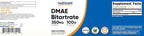 Nutricost Pure DMAE-Bitartrate Powder 100 Grams