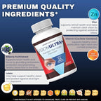 (3 Pack) Official VisionUltra+ Eye Health Support Supplement Premium Blend*, Vision Ultra+ Capsules Eye Health Formula with Lutein, Beta-Carotene, Vitamin B12 and Zinc, 180 Capsules