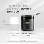 Toniiq Stabilized NMN Capsules - 300mg - 98% Highly Purified - for NAD+ - 60 Capsules NMN Nicotinamide Mononucleotide Booster Supplement
