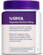 Natrol Magnesium Glycinate Supplements 100mg, Cherry Lemon Soft Chews for Healthy Sleep and Body, Magnesium Glycinate 100mg, Up to a 30 Day Supply (Pack of 2)