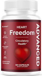 Heart Freedom - Heart Freedom Capsules, Official Pills All Natural Ingredients - Maximum Strength, Premium Advanced Formula Support Health & Wellness, 60 Capsules for 1 Month