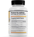 Nature's Pure Blend CoQ10 Plus – Antioxidant Formula with Arjuna & Shankhpushpi – CoQ10 Ubiquinol for Circulation, Blood Flow & Energy – Coenzyme Q10 Supplement for Immune System – 60 Capsules