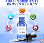 HoneyCombs Biotin Extract Alcohol Free (Liquid), 1 oz