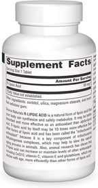 Source Naturals R-Lipoic Acid 50mg, 60 Tablets