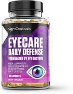 Eyecare Daily Defense Eye Vitamin Doctor Formulated with Lutein, Zeaxanthin, Astaxanthin, Made in The USA, Dairy & Soy Free, Non-GMO, Gluten Free, Vegan