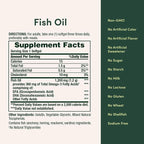 Nature's Bounty Fish Oil Omega 3 Supplements - Supports Heart Health,1200 Mg Fish Oil,Omega-3,200 Softgels,(Pack of 3)