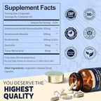 Totaria NMNH (Dihydronicotinamide Mononucleotide), NMNH Supplement w/Niacinamide (Vitamin B3), Quercetin, Trans-Resveratrol, Support NAD+, Anti-Aging, Skin Cell Health & Energy, 240 Count