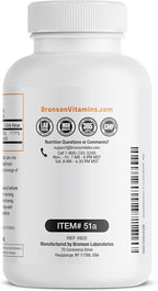 Bronson Buffered Vitamin C Powder Ascorbic Acid Buffered with Sodium Ascorbate Soluble Fine Crystals – Promotes Healthy Immune System and Cell Protection – Powerful Antioxidant - 1 Pound (16 Ounces)