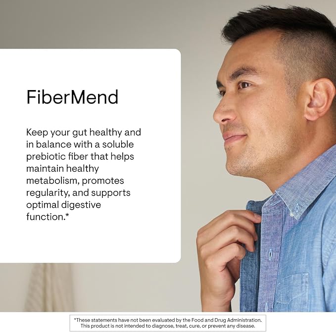 THORNE - FiberMend - Prebiotic Fiber Powder to Help Maintain Regularity and Balanced GI Flora* - 11.6 Oz