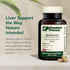 Standard Process Albaplex - Liver & Immune Health Dietary Supplement - Contains Vitamins A, B6 & C - Non-Dairy- 90 Capsules (45 Servings)