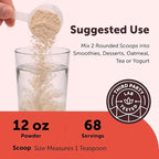 Micro Ingredients Organic Camu Camu Powder, 12 oz | Freshly Harvested Berry Source | Source of Naturally Occurring Vitamin C | Non-GMO, Vegan Friendly