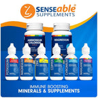 Taste N' Score Zinc Liquid Ionic Mineral Supplement; 100% Pure; 18 mg; 118 Servings
