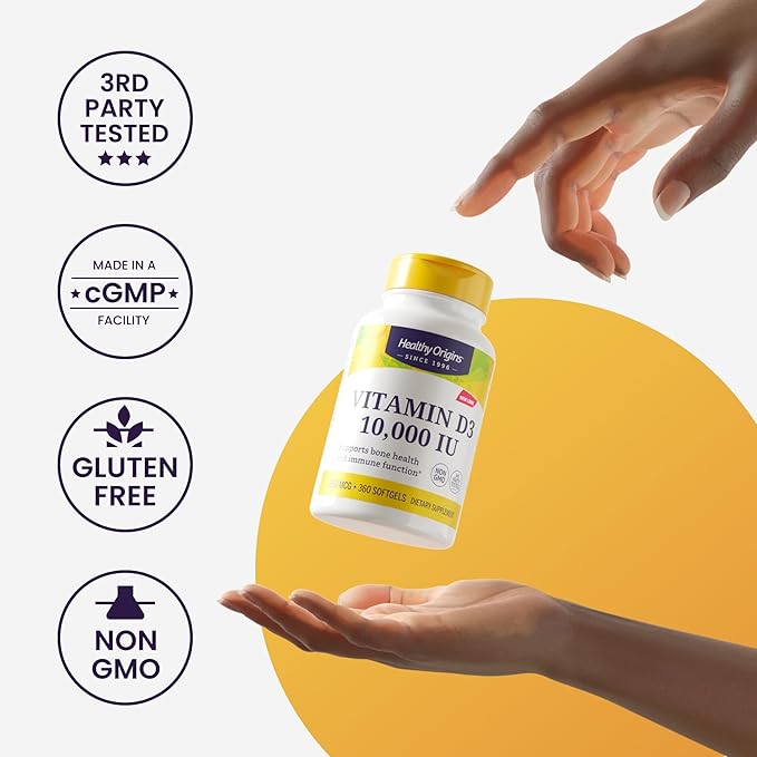 Healthy Origins Selenium 200 mcg, 180 Capsules - SelenoExcell High Bioavailability Organically Bound Fermented Selenium - Supports Immune System Function, Thyroid Health & Healthy Cellular Support