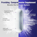 NAD Supplement - Nicotinamide Riboside Resveratrol 900mg, Liposomal NAD Supplement for Women and Men, NAD Plus Pure Organic