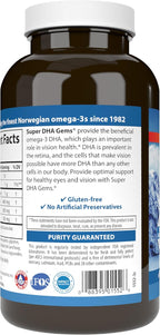 Carlson Labs - Super DHA 500 mg. - 180 Softgels