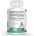 Nicotinamide 500 mg - Vitamin B3 – Energy; Cell & Skin Health. Value Priced - Flush-Free - 120 Veggie Caps by Foxxy Doc
