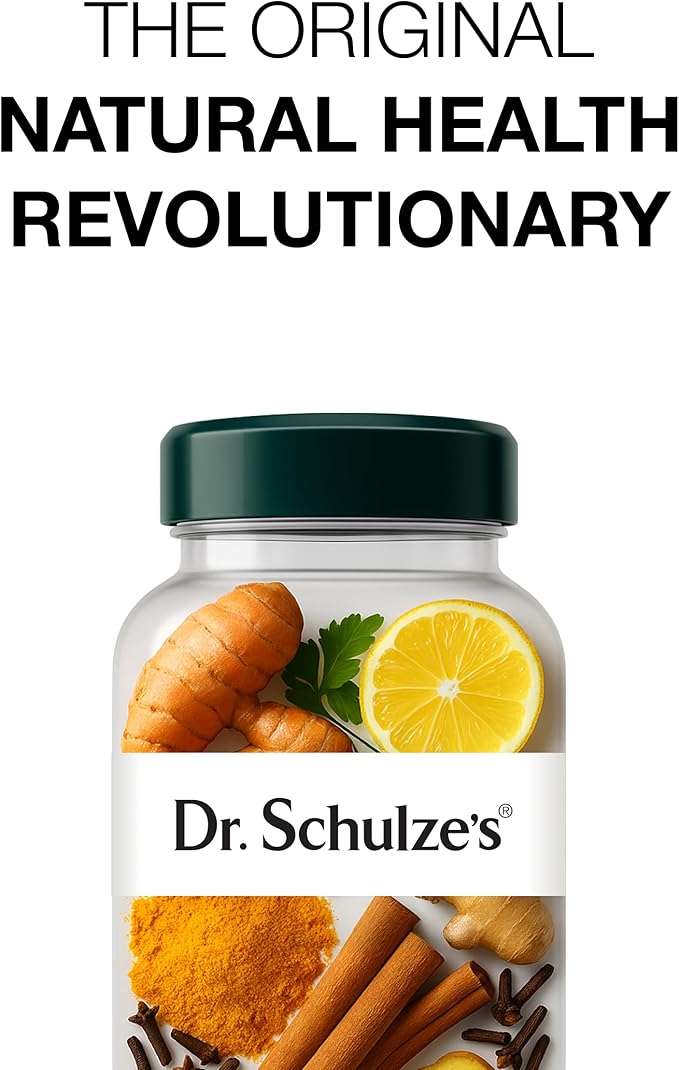 Dr. Schulze's SuperFood 100 - Everyday Superfood Supplement to Support Overall Wellness - Mutivitamin Support for Cellular Nutrition & Energy - Clean Ingredients - Gluten-Free & Dairy-Free - 90 Count