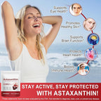 WHLH & WELL-BEING Premium 12mg Astaxanthin Softgels | 120 Count | Antioxidant Supplement from Natural Microalgae | Non-GMO, Gluten Free