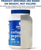 Zammex Collagen Peptides Powder, 90 Servings, Unflavored Instant Powdered, Pure Hydrolyzed Collagen Protein Powder (Type I, III) 100% Grass Fed, Paleo & Keto, Non-GMO, for Skin Hair Nail Joint