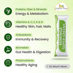 Organic Veda Moringa Super Greens, 30 Sticks Drink Mix Powder - 20 X Concentrated Moringa Leaf Powder Extract with Amla, Pineapple, Antioxidant Superfoods for Energy & Metabolism - Tea & Smoothie Mix