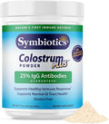 Symbiotics Colostrum Plus Powder 21 oz Immune & Muscle Recovery Support, 25% IgG Immunoglobulins, Gut Health & Training Resilience, Unflavored, Gluten Free - 21 oz