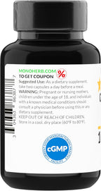 MONOHERB Grapefruit Seed Extract 1000 mg - 90 Vegetarian Capsules