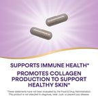 Nature's Way Vitamin C with Rose Hips, Powerful Antioxidant & Immune Function Support from Vitamin C*, Promotes Collagen for Healthy Skin*, 1,000 mg Vitamin C, 100 Capsules (Packaging May Vary)