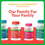 SmartyPants Organic Kids Multivitamin Gummies: Omega 3 (ALA), Vitamin D3, C, Vitamin B12, B6, A, K & Zinc for Immune Support, Biotin, Vegetarian, Three Fruit Flavors, 120 Count (30 Day Supply)